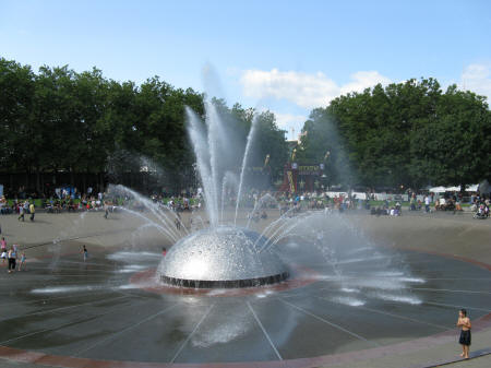 International Fountain in Seattle WA