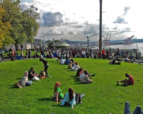 Public Park in Seattle Washington